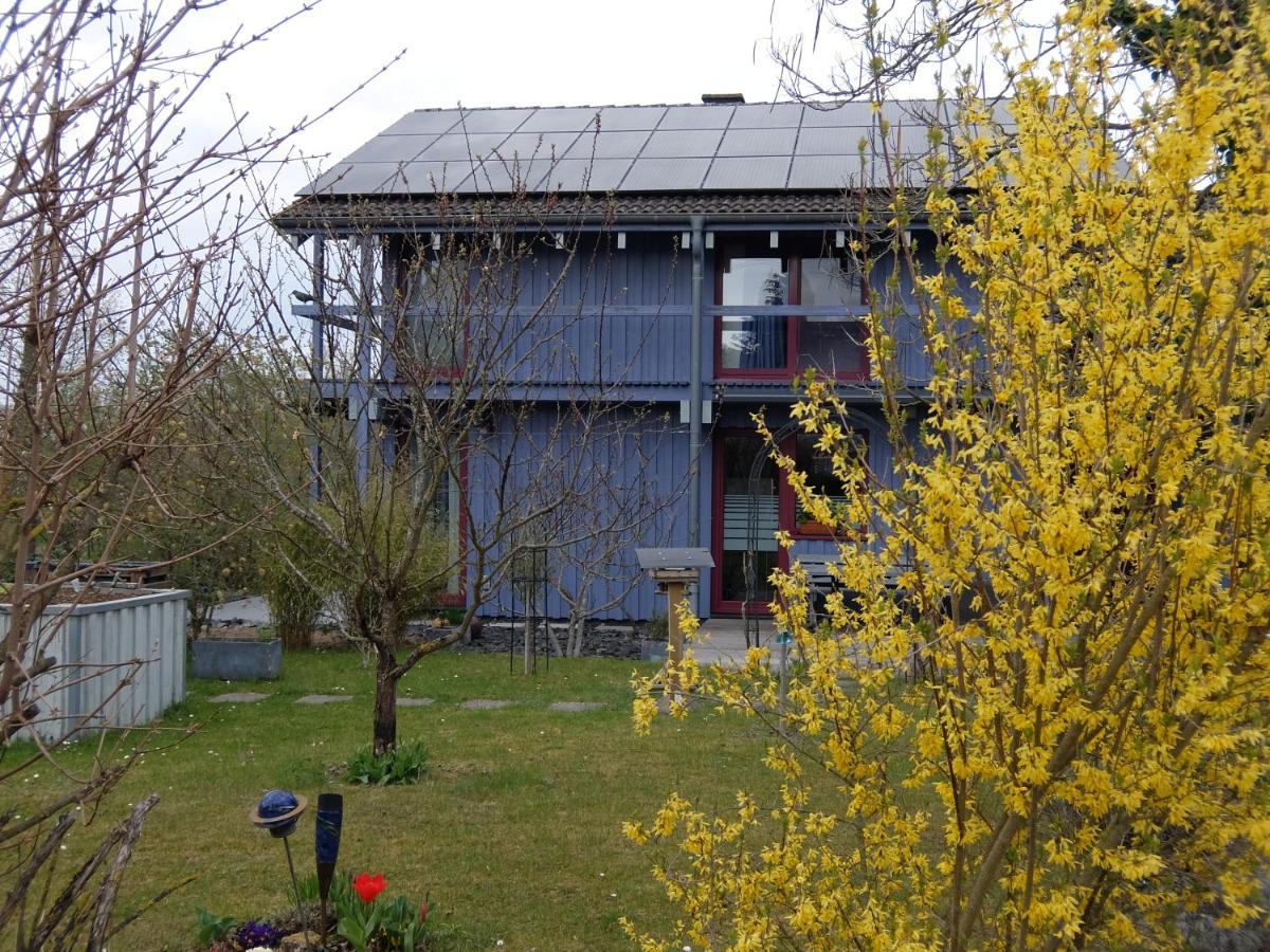 Blaues Haus - Une Maison Bleue Hetzerath Exterior foto