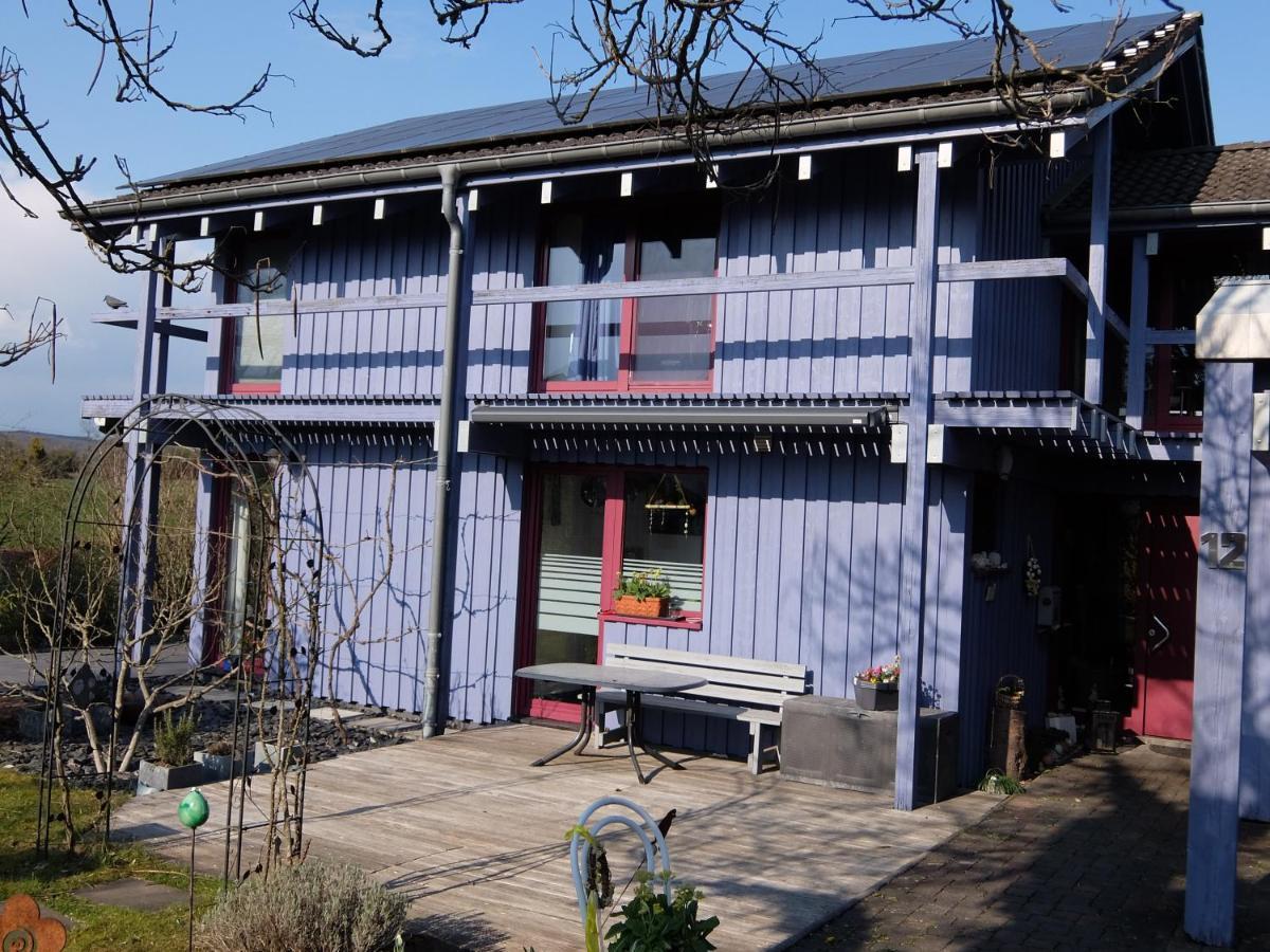 Blaues Haus - Une Maison Bleue Hetzerath Exterior foto